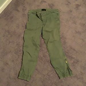 J crew cargo capris
